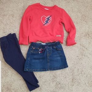 Hudson jeans 3 piece outfit